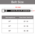 thumbnail image 4 of Punplita Belts for Women Western Belts for Men Rhinestone Belt Silver Skull Head Belt Studded Belt, 4 of 5