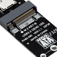 thumbnail image 3 of Tarjeta adaptadora NGFF a USB 3,2 tipo C M.2 B Key M2 NGFF SSD adaptador compatible con M2 SSD, 3 of 5