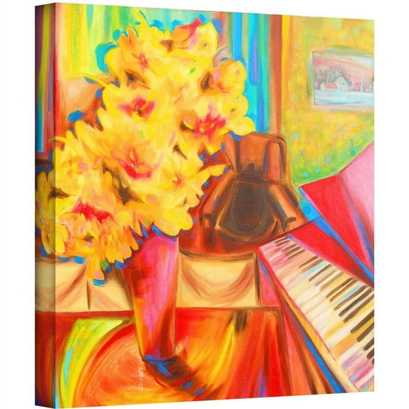 ArtWall Susi Franco "Just Before Dinner" Gallery-wrapped Canvas