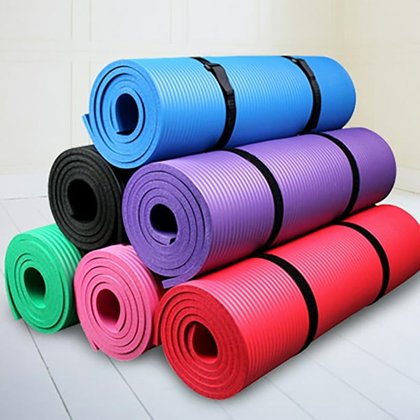 Nonslip Yoga Mat for Home Fitness Pilates Gym Sports Exercise