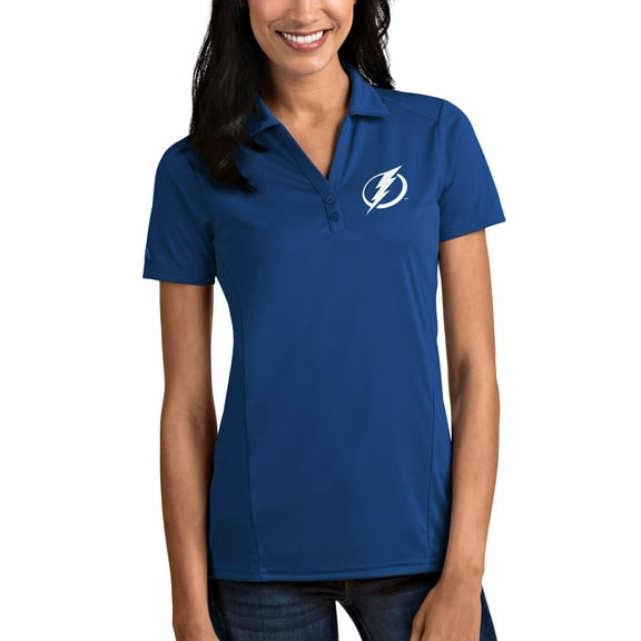 Women's Antigua Royal Tampa Bay Lightning Tribute Polo