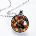 thumbnail image 2 of Turkey Glass Circular Pendant Necklace - Women's Jewelry, 2 of 5