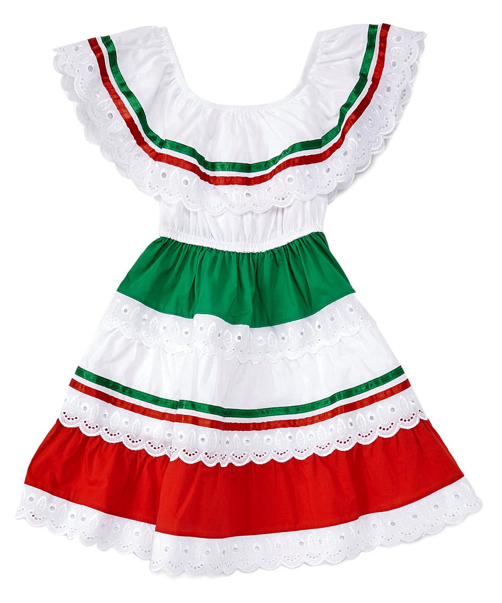 Handmade Womens Mexican Blouse Size Medium Off the Shoulder Cinco de Mayo Fiesta 