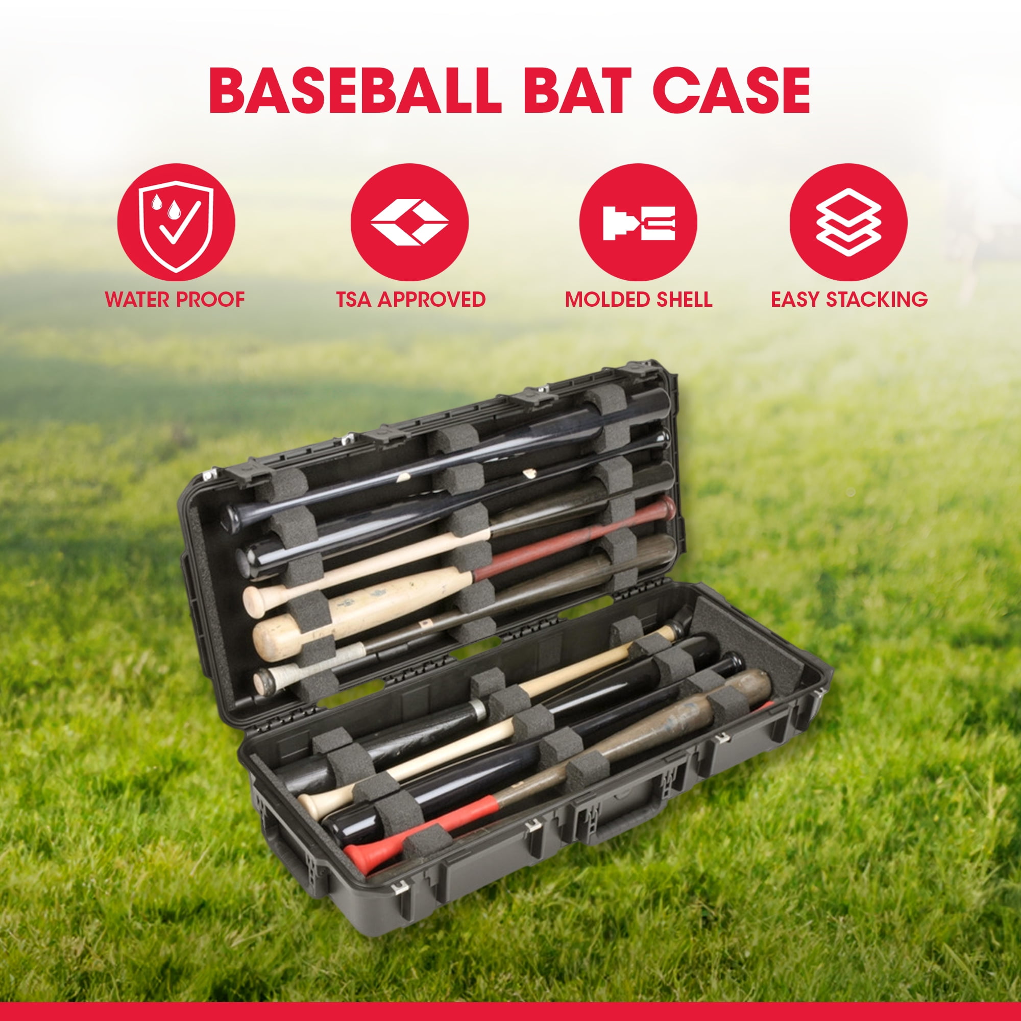 Étui SKB ISeries 10 Pour Batte De Baseball Rawlings – Noir, Occasion
