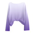 thumbnail image 2 of Oversized Sweaters for Women Long Sleeve Gradient Color Crewneck Drop Shoulder Pullover Sweater Knit Tops, 2 of 4