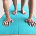 thumbnail image 7 of Muka Yoga Mat Towel with Grip Dot Non-Slip, Sweat Absorbent Towel for Hot Yoga Pilates Fitness 72x24 Inch - Turquoise, 7 of 7