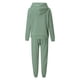 thumbnail image 4 of Gibobby Conjunto dama pants y sudadera afelpada Conjunto de dos piezas con capucha y pantalones de manga larga gruesos de moda informal de Color sólido para o(Verde,XL), 4 of 5