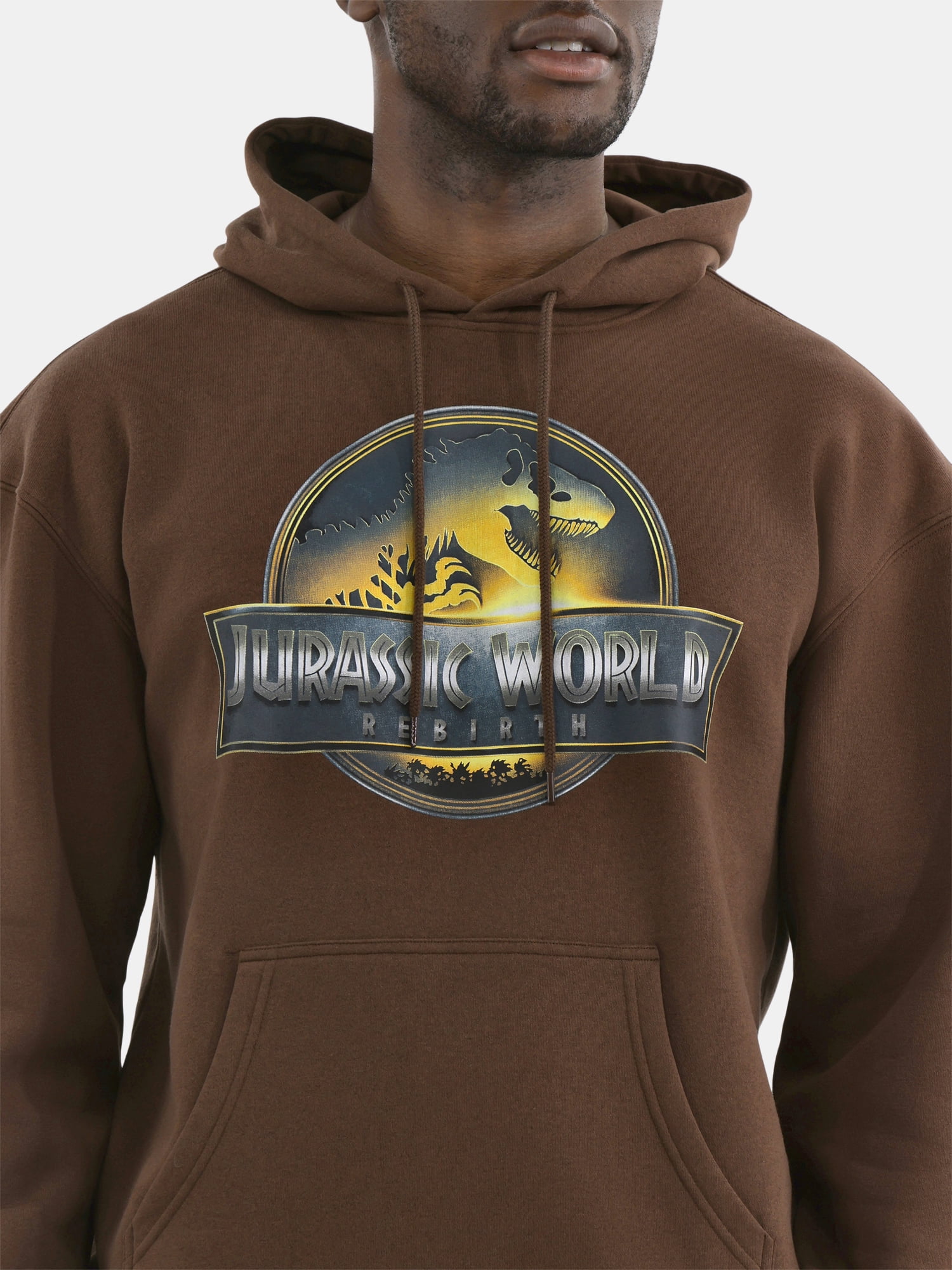 Jurassic Park Men's and Big Men's Jurassic World Rebirth Graphic Hoodie Sweatshirt, Sizes S-3XL