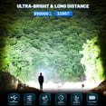 thumbnail image 2 of Linterna Cinlinso de alta luminosidad, 99.000 lm, recargable, IPX6, 2 of 7