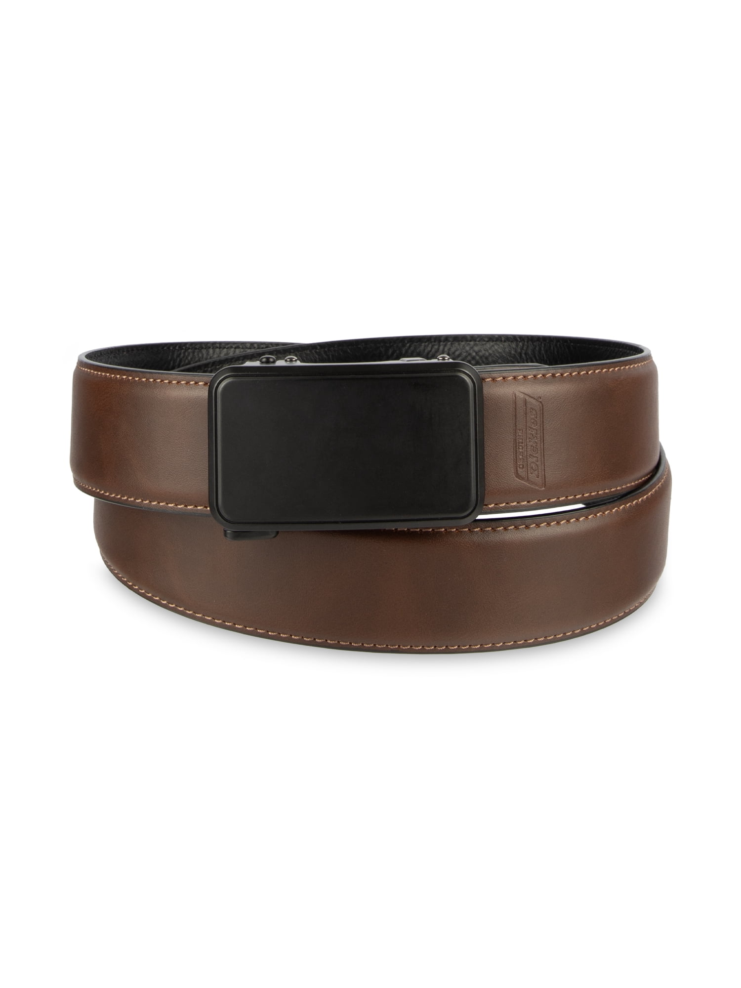 Genuine Dickies Men’s Adjustable Track Lock Ratchet Buckle Belt, No‑Hole Design