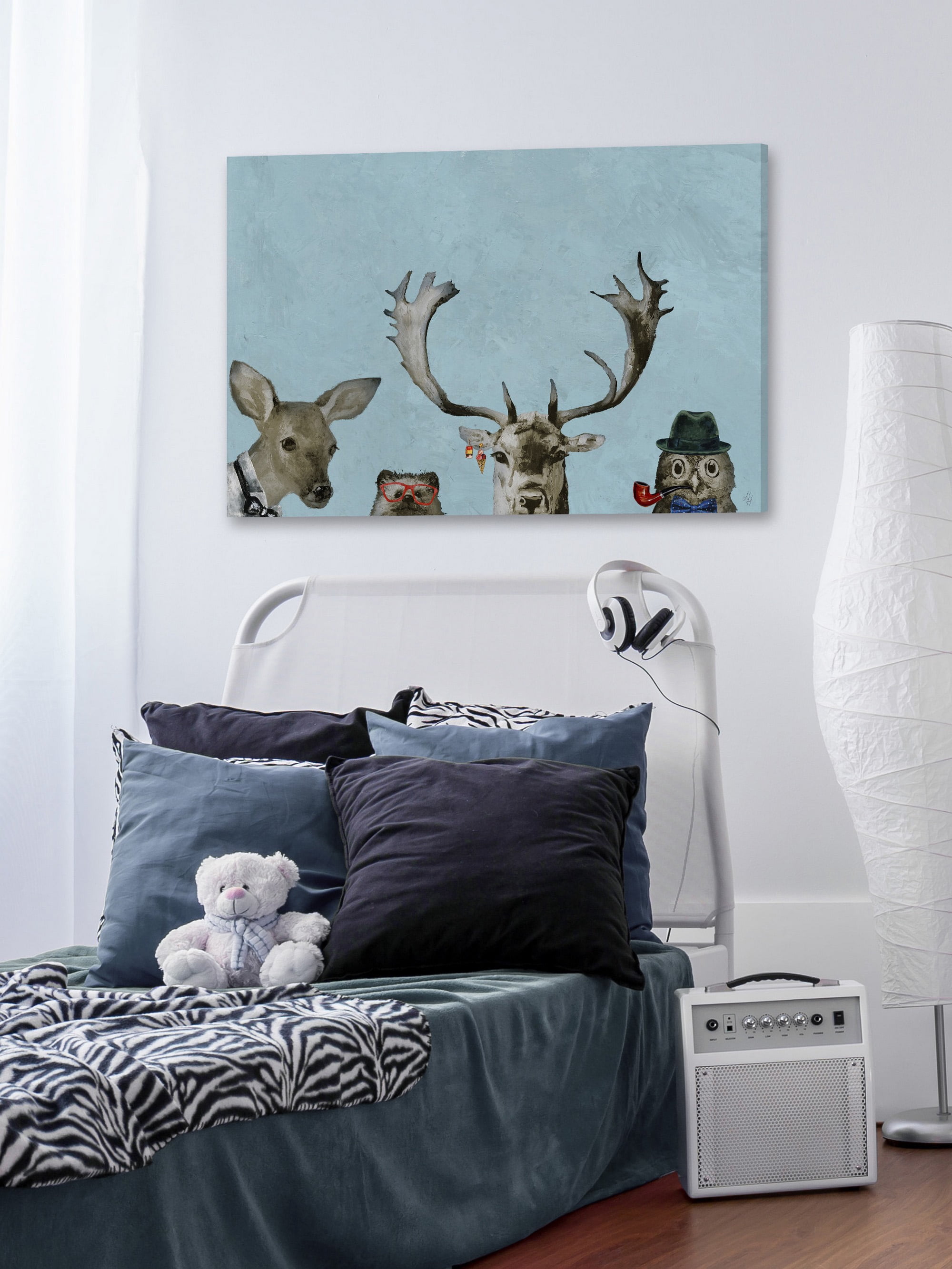 Marmont Hill Barely Seen II Canvas Wall Art