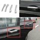 thumbnail image 3 of 4 piezas de pegatinas para manija de puerta exterior cromadas para automóvil compatibles con BMW, 3 of 4