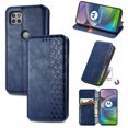 thumbnail image 1 of Case for Motorola MOTO G 5G Flip Cover Wallet Flip Cover Magnetic Protective - Blue, 1 of 5