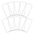 thumbnail image 1 of Phenofice 10Pcs Full Coverage Anti Scratch Tempered Glass Screen Protector for Cell Phones, 1 of 8