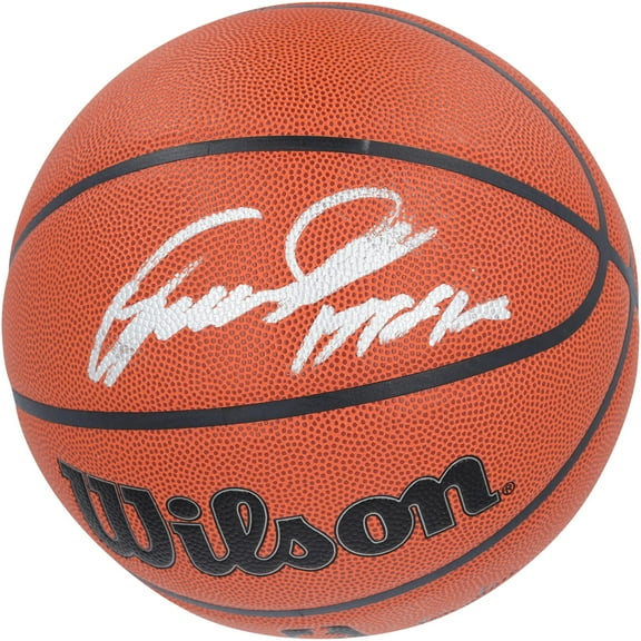 Dominique Wilkins Atlanta Hawks Autographed Wilson Authentic Series Indoor/Outdoor Basketball with "Human Highlight Film" Inscription - Fanatics Authentic Certified
