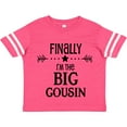 thumbnail image 3 of Inktastic Finally I'm the Big Cousin Boys or Girls Toddler T-Shirt, 3 of 5