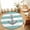Turquoise gray, variant on Entryway Rug 2'x3', Aqua Stripe Nautical Kitchen Runner Rugs Non-Slip Carpet Mats, Navy Blue Anchor Summer Coastal Bedside Rugs Runners Washable Floor Carpet for Bathroom Laundry Room