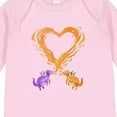 thumbnail image 4 of Inktastic Fire Heart Dragons Boys or Girls Long Sleeve Baby Bodysuit, 4 of 5