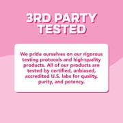 Clean Simple Eats Clear Protein Powder Pink Burst Gusset - 20 Servings