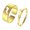 Gold, variant on 2pcs Pet Dog Matching Promise Ring for Couples Anniversary or Engagement Gifts Adjustable Ring