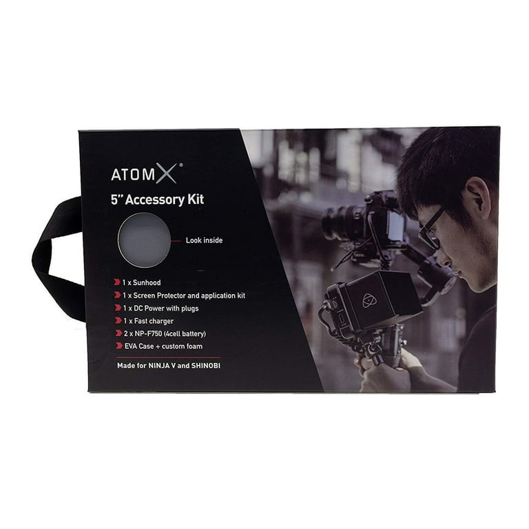 Atomos Shinobi 5-Inch HDMI 4K Monitor with Accessory Bundle