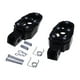 thumbnail image 2 of Pedales Reposapiés Sunnimix Antideslizante Estriberas anchas Duradero Portátil Fácil de instalar Giratorio Estabilizar Motocicleta Negro, 2 of 8