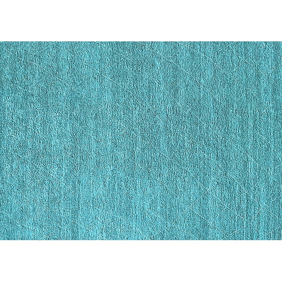 Ahgly Company Indoor Rectangle Oriental Light Blue Industrial Area Rugs, 5' x 7'
