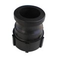 thumbnail image 1 of Adaptador macho Abbott Rubber Polipropileno 3,8 cm de profundidad x 3,8 cm de profundidad, 1 of 1