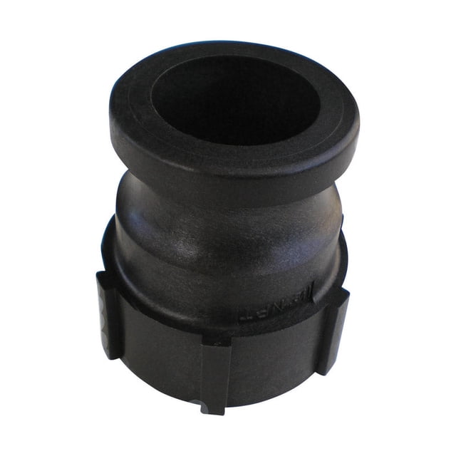 Adaptador macho Abbott Rubber Polipropileno 3,8 cm de profundidad x 3,8 cm de profundidad