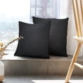 thumbnail image 6 of LALILO Throw Pillow Covers Black Damask With Floral Wall Damask Cushion Cover 18" x 18", 2 Pack, 6 of 6