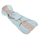 thumbnail image 3 of Chubasquero para perros, impermeable, ajustable, ligero, con banda reflectante de seguridad, color azul claro, talla XL, 3 of 14