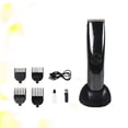 thumbnail image 5 of KAKOWELY 1Pc USB Hair Clipper Electric Razor Whole Body Washed Electric Razor Portable Barber Tools Special Hair Trimmer(Black),6.3X"X1.38"X1.18", 5 of 5