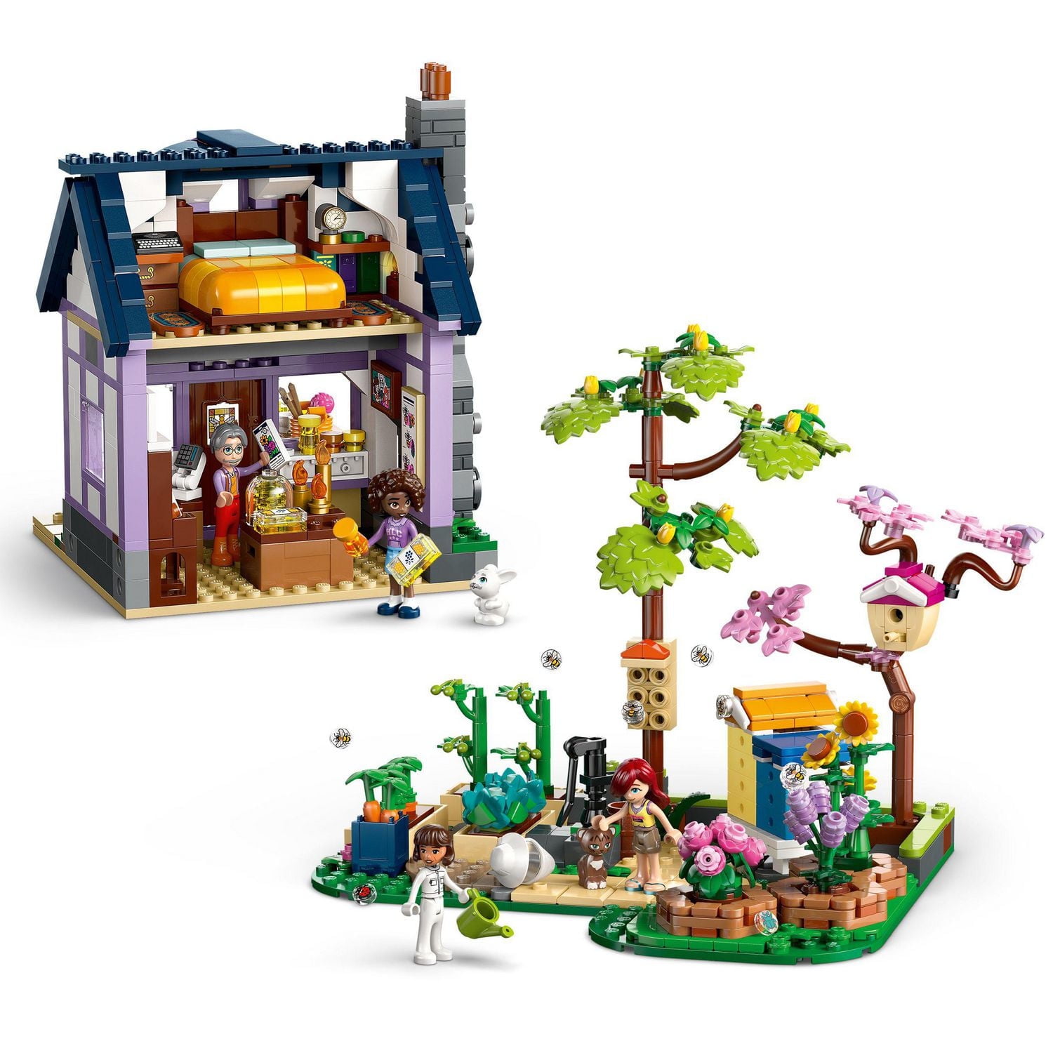 LEGO Friends La maison des apiculteurs et le jardin fleuri 42669 Ensemble de construction (1161 pièces)