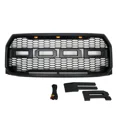 thumbnail image 1 of Raptor Style Grille for 2015-17 Ford F150 Matte Black, 1 of 4