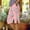 C_ Pink, variant on PWPSG Elastic Waist Multi-Color Vertical Stripe Print Casual Bermuda Shorts, Refreshing Neat Straight Leg Shorts for Daily Commute Beige S
