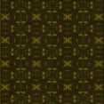 thumbnail image 1 of Ahgly Company Machine Washable Indoor Square Transitional Night Black Area Rugs, 8' Square, 1 of 7
