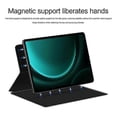 thumbnail image 2 of For Samsung Galaxy Tab S9 Fe+ Leather Case Stand Magnetic Tablet Cover With Auto Sleep / Wake, 2 of 5