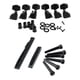 thumbnail image 1 of 6 Pieces Electric Tuning Pegs Tuner 3r 3l Amp; 1 Set Acoic Guitar Brid Pins Nut, 1 of 4