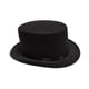 thumbnail image 5 of Sombrero de copa de fieltro, sombrero Fedora para disfrazarse, sombrero de jazz, disfraz divertido de Halloween para mascarada S, 5 of 9