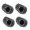 Black, variant on 4-Piece Hinge Pin Retainers Set for TRAXXAS X-MAXX 6S & 8S Monster Trucks Aluminum Alloy for Long-Lasting Use