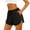 Black, variant on Swuxness Women's Sports Shorts Pants Thin Material Running Training Basketball Fitness