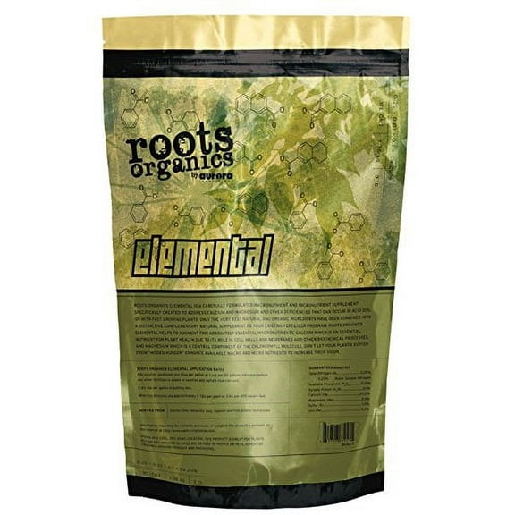 Roots Organics Elemental Supplement 20% Calcium 4% Magnesium Fertilizer, 3 lb.