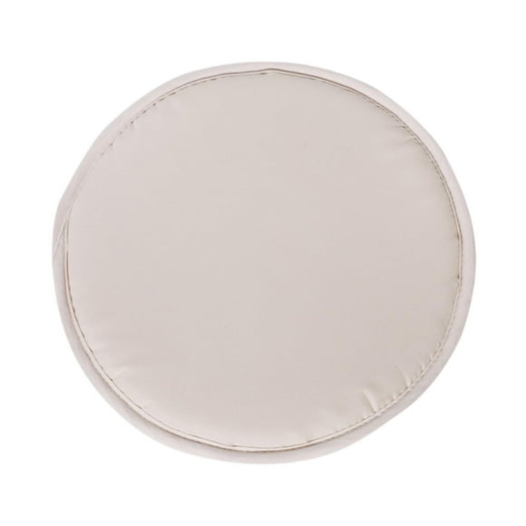 Cojín redondo para asiento de silla, cómodo, con relleno de esponja gruesa y antideslizante. Beige