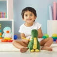 thumbnail image 3 of Dinosaur Plush/Soft Toy, Suitable for Kids, Super-Soft 34 cm (Green & Yellow), 3 of 7