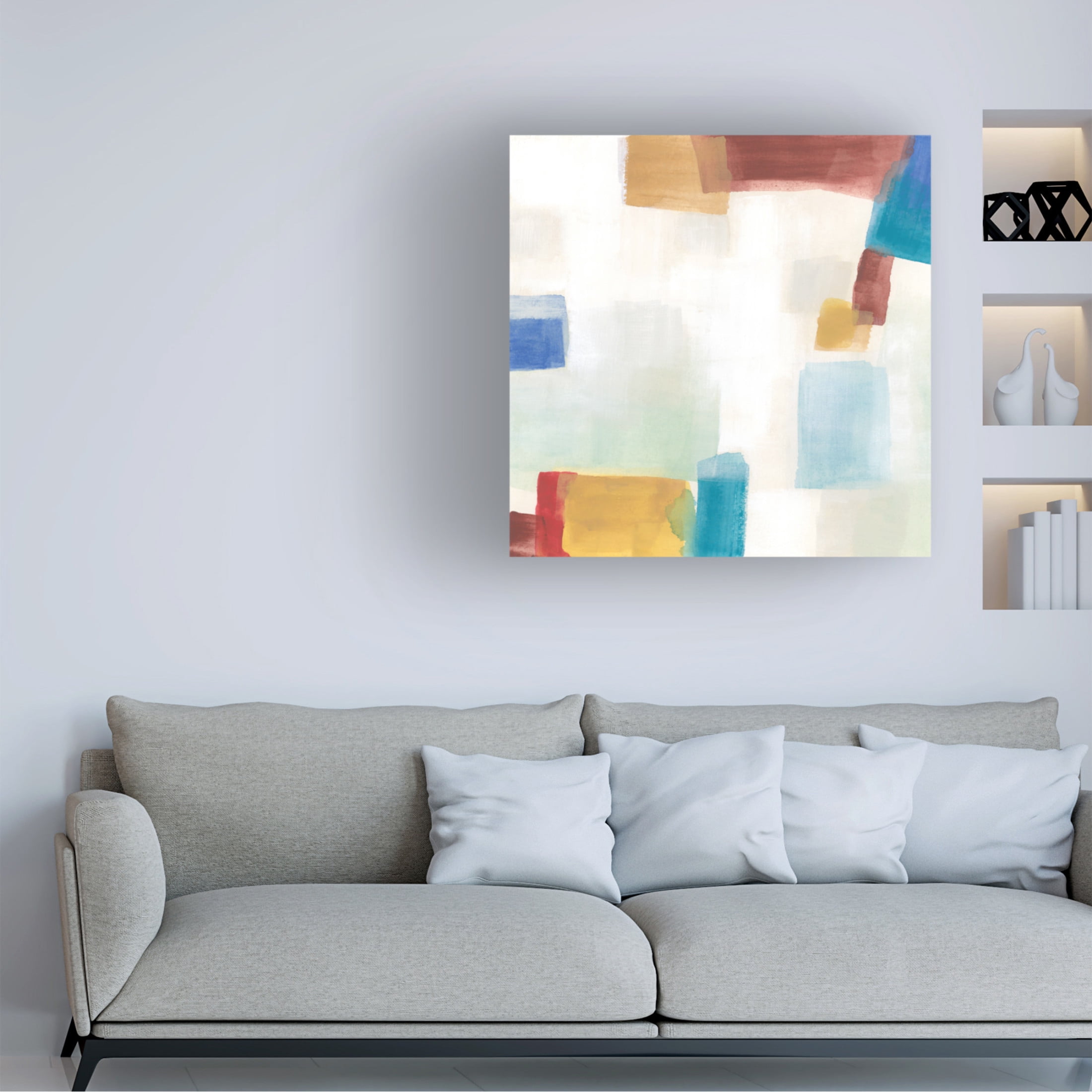 Trademark Fine Art June Erica Vess  Vidrio II Canvas Wall Art