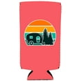 thumbnail image 4 of Retro Camper Slim Can Coolie (Neon Pink), 4 of 4