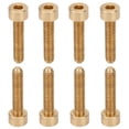 thumbnail image 3 of Tornillo, 50 piezas, tapa hexagonal, tornillo de cabeza hueca hexagonal, hardware de fijación elaborado por expertos, 3 of 9