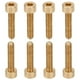 thumbnail image 2 of 50 tornillos de cabeza hueca hexagonal de cobre, herramientas de ferretería, suministros industriales M4M4x18, 2 of 14