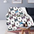 thumbnail image 2 of Cute French Bulldogs Ultra Soft Cozy Flannel Blanket - Lightweight Warm Blankets - Pet Throw Blanket - for Adults Outdoor Travel, Indoor Bed Couch Sofa Room Decor All Seasons 60'''' x 80'''', 2 of 6