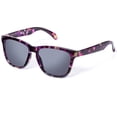 thumbnail image 1 of Gafas de sol COLOSSEIN Vintage de montura cuadrada con lentes UV400 morados, 1 of 5